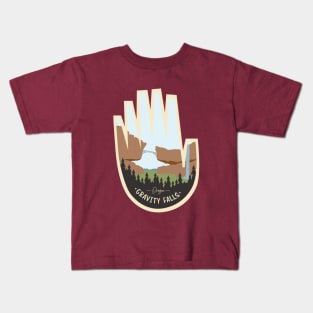 Gravity Falls Oregon Kids T-Shirt